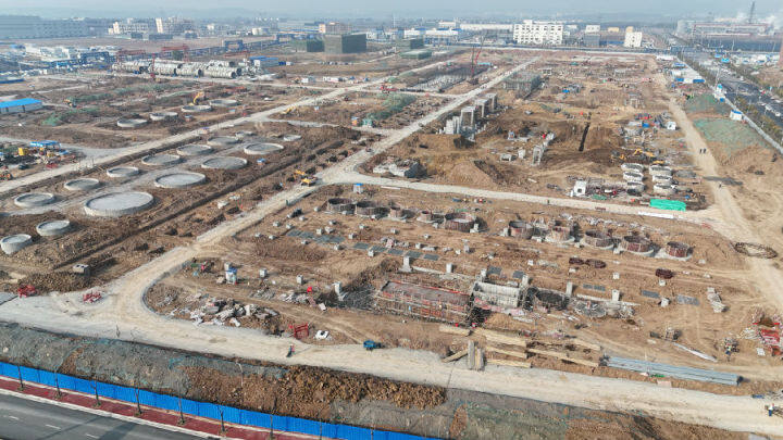 上海源晗项目建设图(杨琴 摄)
